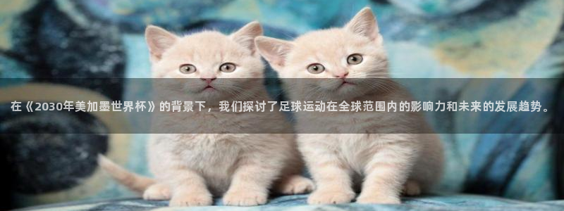 在《2030年美加墨世界杯》的背景下，我们探讨了足球运动在全球范围内的影响力和未来的发展趋势。