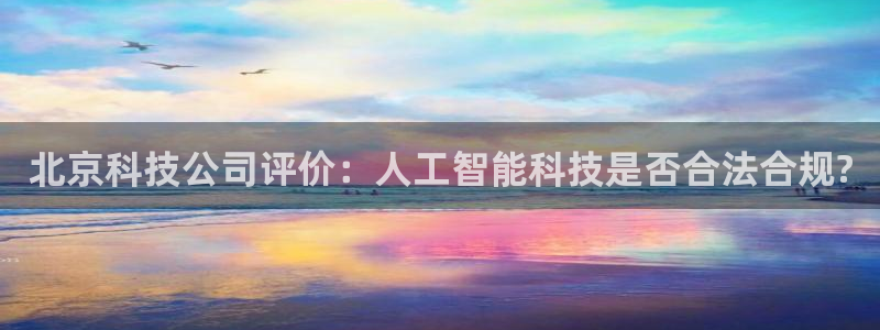 北京科技公司评价：人工智能科技是否合法合规?